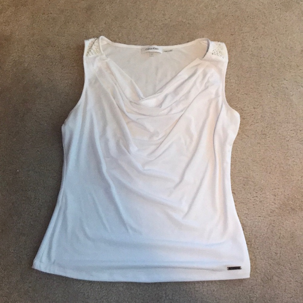 Women’s Calvin Klein Dress Tank Sz S (B4)